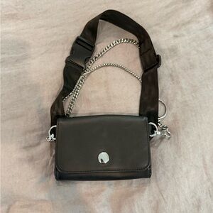 Stylish Black Belt Bag